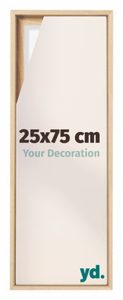 Lyon MDF Baklijst 25x75cm Hetre De Face Mesure | Yourdecoration.fr