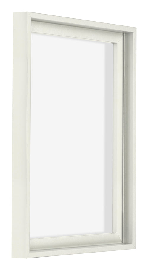 Lyon MDF Baklijst 3 4 Blanc Mat De Face Oblique | Yourdecoration.fr