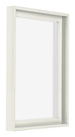Lyon MDF Baklijst 3 4 Blanc Mat De Face Oblique | Yourdecoration.fr