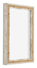 Lyon MDF Baklijst 3 4 Blanc Vintage Arriere Oblique | Yourdecoration.fr