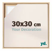 Lyon MDF Baklijst 30x30cm Hetre De Face Mesure | Yourdecoration.fr