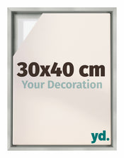 Lyon MDF Baklijst 30x40cm Argent Mat De Face Mesure | Yourdecoration.fr