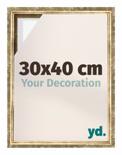 Lyon MDF Baklijst 30x40cm Or Antique De Face Mesure | Yourdecoration.fr