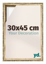 Lyon MDF Baklijst 30x45cm Or Antique De Face Mesure | Yourdecoration.fr