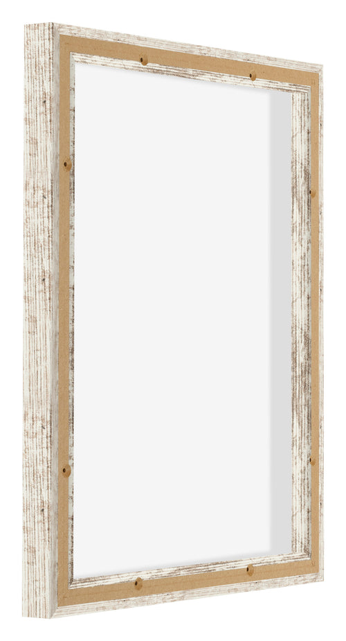 Lyon MDF Baklijst 4 5 Blanc Vintage Arriere Oblique | Yourdecoration.fr