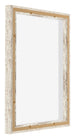 Lyon MDF Baklijst 4 5 Blanc Vintage Arriere Oblique | Yourdecoration.fr