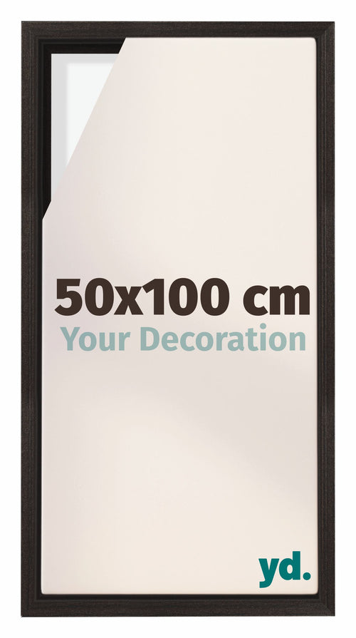 Lyon MDF Baklijst 50x100cm Chene Fonce De Face Mesure | Yourdecoration.fr