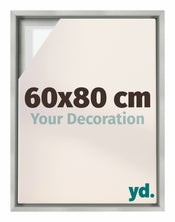 Lyon MDF Baklijst 60x80cm Argent Mat De Face Mesure | Yourdecoration.fr