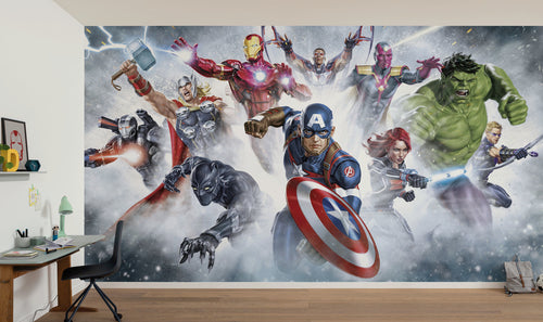 Marvel Avengers Strike Interieur Papier Peint DX9 199 | Yourdecoration.fr