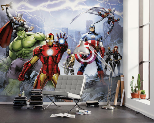 Marvel Avengers Ultimate Warriors Interieur Papier Peint DX6 183 | Yourdecoration.fr