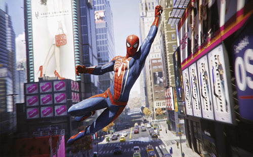 Marvel Spider Man City Swing Papier Peint DX8 239 | Yourdecoration.fr