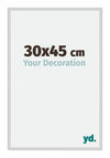 Miami Aluminium Cadre Photo 30x45cm Argent Mat De Face Mesure | Yourdecoration.fr