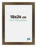 Mura MDF Cadre Photo 18x24cm Bronze Décor De Face Mesure | Yourdecoration.fr