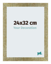 Mura MDF Cadre Photo 24x32cm Or Antique De Face Mesure | Yourdecoration.fr