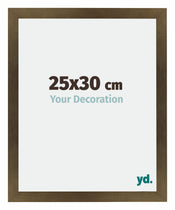 Mura MDF Cadre Photo 25x30cm Bronze Décor De Face Mesure | Yourdecoration.fr