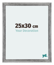 Mura MDF Cadre Photo 25x30cm Gris Balayé De Face Mesure | Yourdecoration.fr
