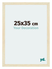 Mura MDF Cadre Photo 25x35cm Sable Balayé De Face Mesure | Yourdecoration.fr