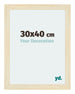 Mura MDF Cadre Photo 30x40cm Sable Balayé De Face Mesure | Yourdecoration.fr