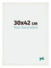 Mura MDF Cadre Photo 30x42cm Blanc Balayé De Face Mesure | Yourdecoration.fr