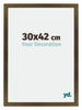 Mura MDF Cadre Photo 30x42cm Bronze Décor De Face Mesure | Yourdecoration.fr