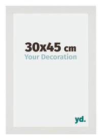 Mura MDF Cadre Photo 30x45cm Blanc Mat De Face Mesure | Yourdecoration.fr