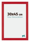 Mura MDF Cadre Photo 30x45cm Rouge De Face Mesure | Yourdecoration.fr