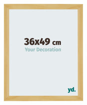 Mura MDF Cadre Photo 36x49cm Pin Décor De Face Mesure | Yourdecoration.fr