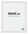 Mura MDF Cadre Photo 40x45cm Blanc Mat De Face Mesure | Yourdecoration.fr