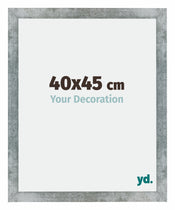Mura MDF Cadre Photo 40x45cm Fer Patine De Face Mesure | Yourdecoration.fr