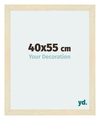 Mura MDF Cadre Photo 40x55cm Sable Balayé De Face Mesure | Yourdecoration.fr