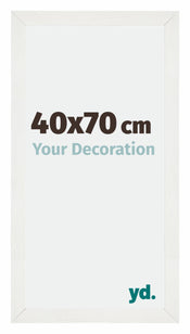 Mura MDF Cadre Photo 40x70cm Blanc Balayé De Face Mesure | Yourdecoration.fr