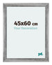 Mura MDF Cadre Photo 45x60cm Gris Balayé De Face Mesure | Yourdecoration.fr