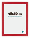 Mura MDF Cadre Photo 45x60cm Rouge De Face Mesure | Yourdecoration.fr