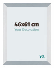 Mura MDF Cadre Photo 46x61cm Aluminium Brossé De Face Mesure | Yourdecoration.fr