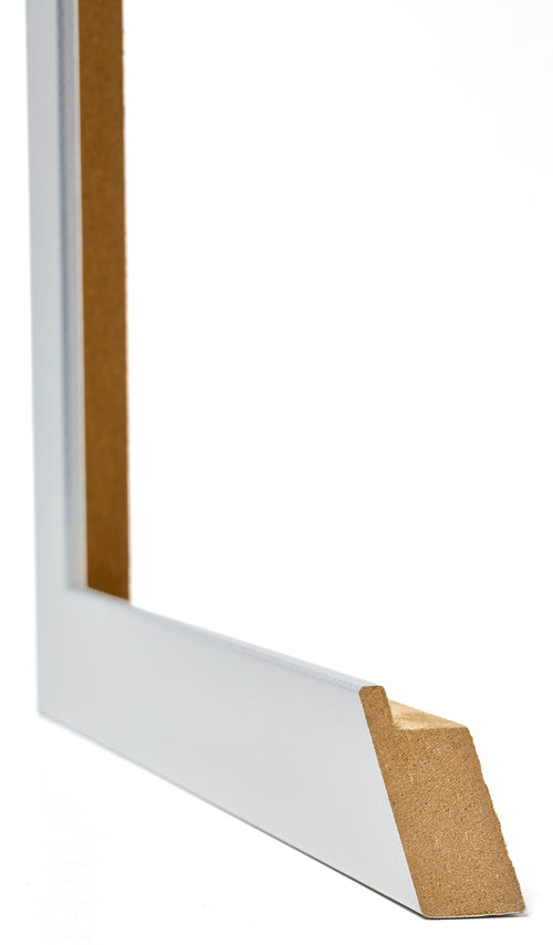 Mura MDF Cadre Photo 46x61cm Aluminium Brossé Detail Intersection | Yourdecoration.fr