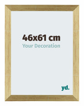 Mura MDF Cadre Photo 46x61cm Or Brillant De Face Mesure | Yourdecoration.fr