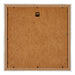 Mura MDF Cadre Photo 50x50cm Argent Brillant Vintage Arriere | Yourdecoration.fr