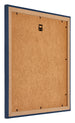 Mura MDF Cadre Photo 50x50cm Bleu Foncé Patine Arriere Oblique | Yourdecoration.fr