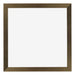 Mura MDF Cadre Photo 50x50cm Bronze Décor De Face | Yourdecoration.fr