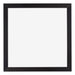 Mura MDF Cadre Photo 50x50cm Noir Grain De Bois De Face | Yourdecoration.fr