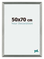 Mura MDF Cadre Photo 50x70cm Champagne De Face Mesure | Yourdecoration.fr