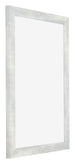 Mura MDF Cadre Photo 50x75cm Argent Brillant Vintage De Face Oblique | Yourdecoration.fr