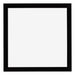 Mura MDF Cadre Photo 55x55cm Noir Brillant De Face | Yourdecoration.fr