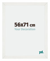 Mura MDF Cadre Photo 56x71cm Blanc Balayé De Face Mesure | Yourdecoration.fr
