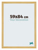 Mura MDF Cadre Photo 59x84cm Gris De Face Mesure | Yourdecoration.fr
