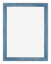 Mura MDF Cadre Photo 60x80cm Bleu Brillant Geveegd De Face | Yourdecoration.fr