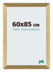 Mura MDF Cadre Photo 60x85cm Or Brillant De Face Mesure | Yourdecoration.fr
