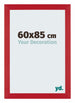 Mura MDF Cadre Photo 60x85cm Rouge De Face Mesure | Yourdecoration.fr