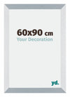 Mura MDF Cadre Photo 60x90cm Aluminium Brossé De Face Mesure | Yourdecoration.fr