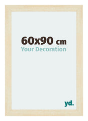Mura MDF Cadre Photo 60x90cm Sable Balayé De Face Mesure | Yourdecoration.fr